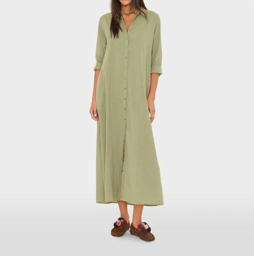 NEW XIRENA boden dress in dark seagrass